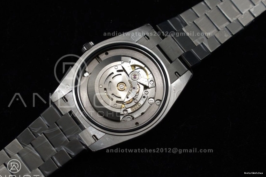 A 718 Weight 40 Dial SS GSF Gain on Black Bracelet Bright Crystal President DayDate 0123